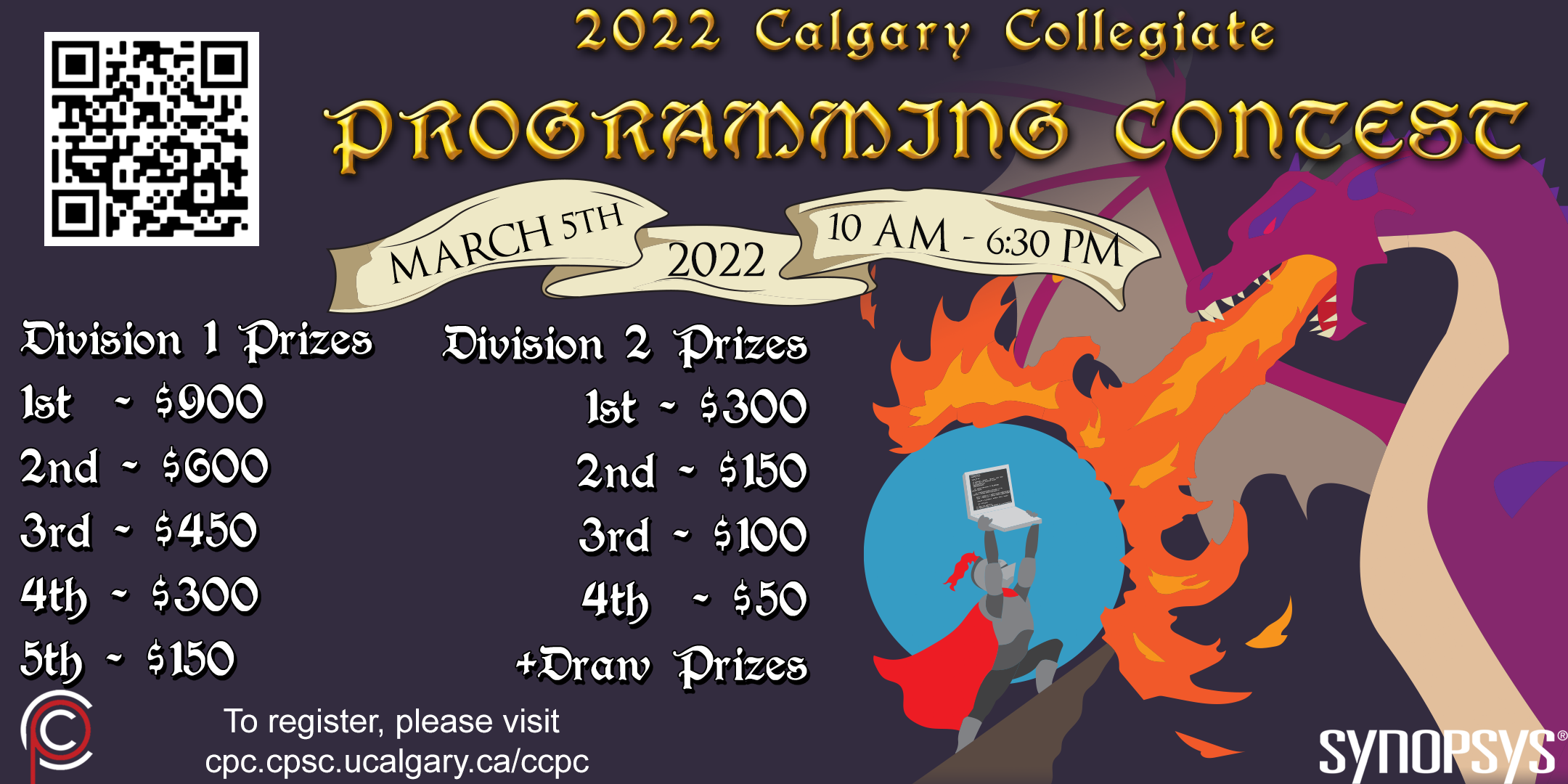 Calgary Collegiate Programming Contest 2022 — Division 2